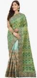 Indian Women Green Embellished Saree Women