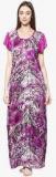 Intima Multicoloured Printed Gown Women