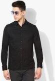 Invictus Black Slim Fit Printed Casual Shirt Men