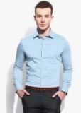 Invictus Blue Slim Fit Formal Shirt Men