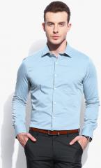 Invictus Blue Slim Fit Formal Shirt men