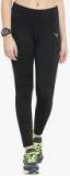 Invincible Black Solid Leggings Women