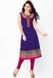 Ishin Cotton Blue Kurti