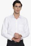 Ivoc White Comfort Regular Fit Solid Formal Shirt Men