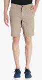 Jack & Jones Beige Solid Slim Fit Short Men