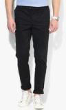 Jack & Jones Black Solid Slim Fit Chinos Men