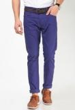 Jack & Jones Blue Slim Fit Casual Trouser Men