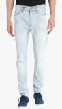 Jack & Jones Blue Washed Mid Rise Slim Fit Jeans Men