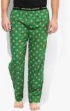 Jack & Jones Green Printed Pyjama men