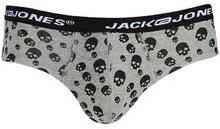 Jack & Jones Grey Skull Brief men