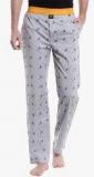 Jack & Jones Light Grey Printed Pyjama men