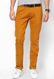 Jack & Jones Mustard Yellow Casual Trouser Men