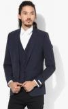 Jack & Jones Navy Blue Checked Blazer Men