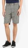 Jack & Jones Navy Blue Checks Shorts men