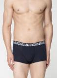 Jack & Jones Navy Blue Solid Trunks 2043782005 Men