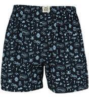 Jack & Jones Navy Blue Text Boxer Men