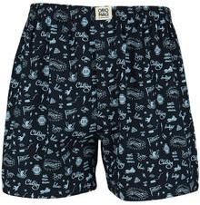 Jack & Jones Navy Blue Text Boxer men