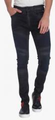 Jack & Jones Navy Blue Washed Low Rise Skinny Fit Jeans men