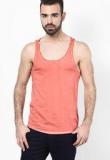 Jack & Jones Red Round Neck Vest Men