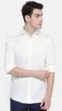 Jack & Jones White Slim Fit Printed Casual Shirt men