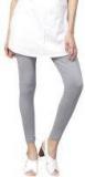 Jaipur Kurti Grey Solid Leggings women