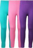 Jazzup Pack Of 3 Multi Color Leggings Girls