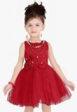 Jazzup Red Casual Dress Girls