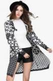 Jc Collection Black Printed Shrug Women