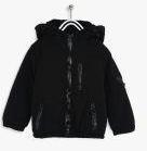 Jc Collection Black Winter Jacket Boys