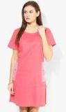 Jc Collection Pink Embellished A Line Dress Women