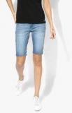 Jealous 21 Blue Washed Shorts Women