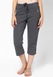 Jockey Charcoal Melange Capri Pants Women