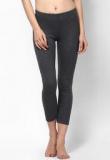 Jockey Charcoal Melange Thermal Top Women