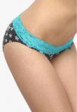 Jockey Dark Grey Printed Panty Women