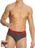 Jockey Pack Of 2 Charcoal Grey Bold Briefs Us14 Men