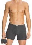 Jockey Pack Of 2 Charcoal Grey Boxer Briefs 8008 0205 Men