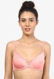 Jockey Peach Solid Under Wired Padded Bra Women