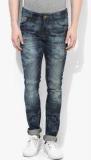 John Players Blue Low Rise Skinny Fit Jeans Men