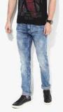 John Players Blue Washed Skinny Fit Jeans men