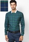 John Players Green Formal Shirt Men