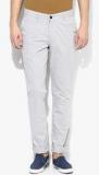 John Players Grey Slim Fit Chinos Men