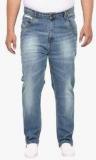 John Pride Blue Washed Regular Fit Jeans Men