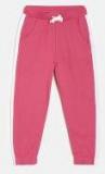 Juniors By Lifestyle Pink & White Joggers Girls