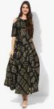 Juniper Black Printed Maxi Dress Women