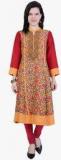 Juniper Maroon Printed Kurta women