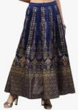 Juniper Navy Blue Printed Skirt Women