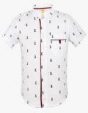 K&u White Casual Shirt Boys