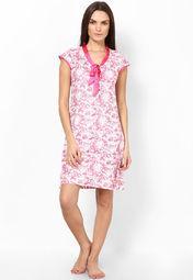 Kanvin Multi Printed Nightwear Women