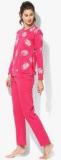 Kanvin Pink Printed Pyjama Set Women