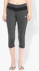 Kappa Grey Solid Capri women